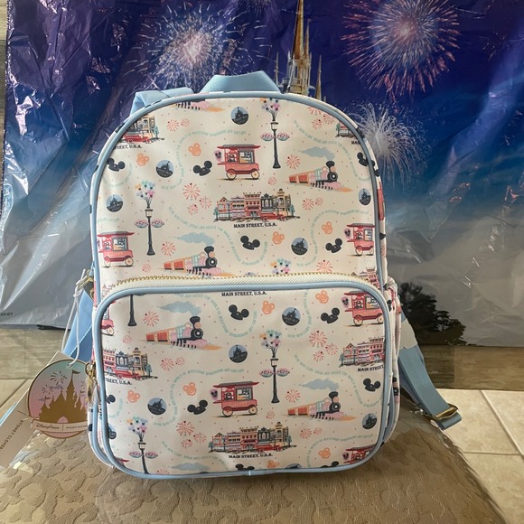 2024 Disney Parks Stoney Clover Lane Main Street USA Backpack Disney World NEW main image 9